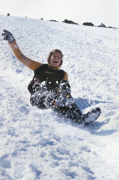 Yvonne downhill